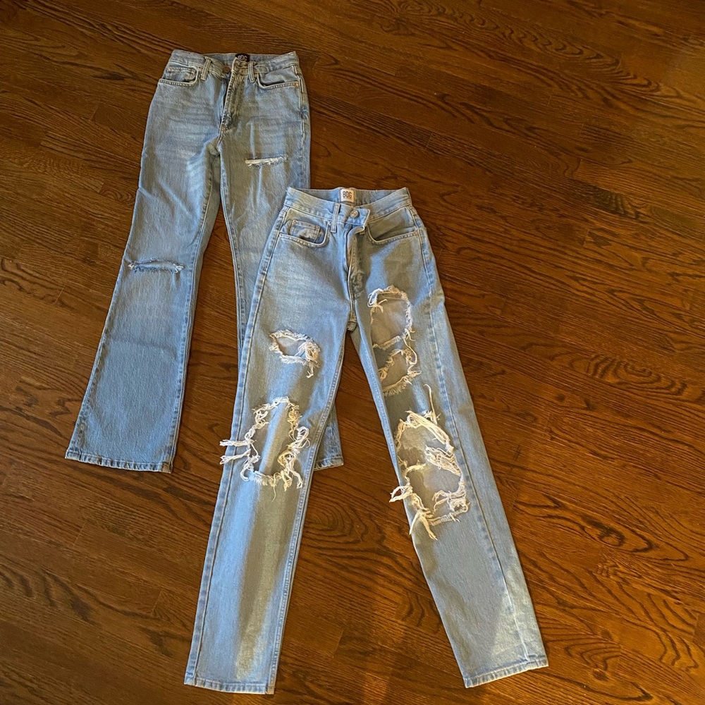 two pairs of BDG jeans